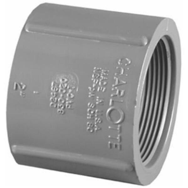 Charlotte Pipe And Foundry PVC 08102 2000HA 2 in. PVC Schedule 80 Female Pipe Thread Coupling 651353